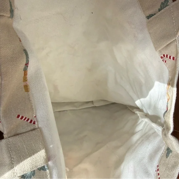 Festive Print Canvas Tote Bag - Cats - Picture 8 of 8